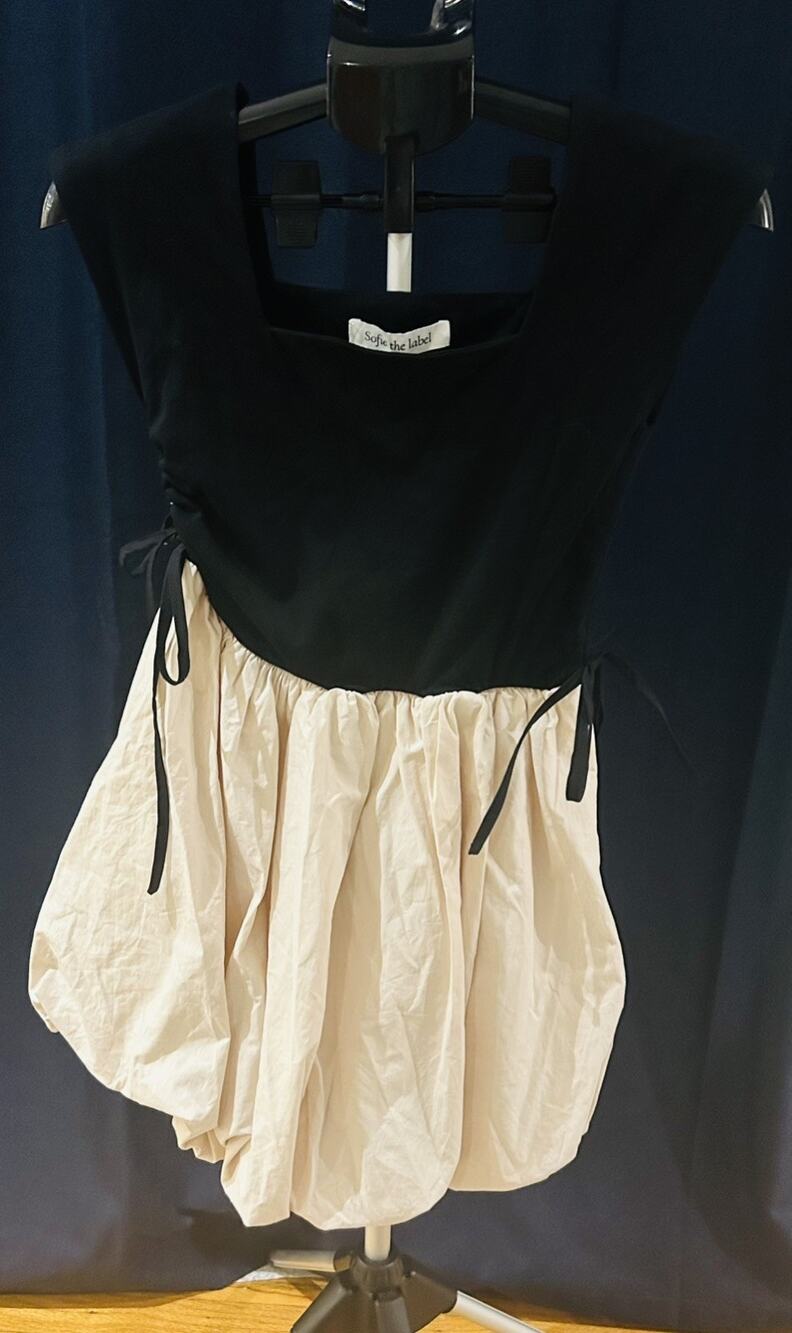NWT Sofie the Label Bubble Mini Dress Women's size S